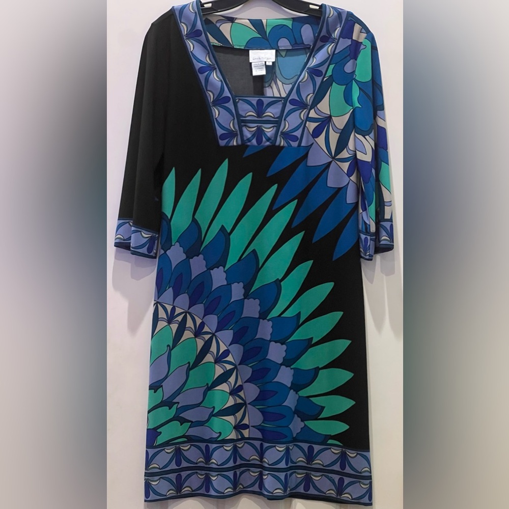Donna Morgan 3/4 Sleeve Dress